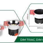 Âm trần led không viền SP06H – SERIES