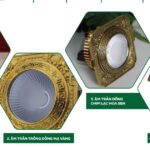Âm trần cổ điển đồng / mạ vàng 24K Âm trần cổ điển đồng / mạ vàng 24K